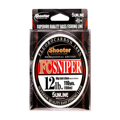 Sunline FC Sniper Pro Fluorocarbon Line 4lb-20lb